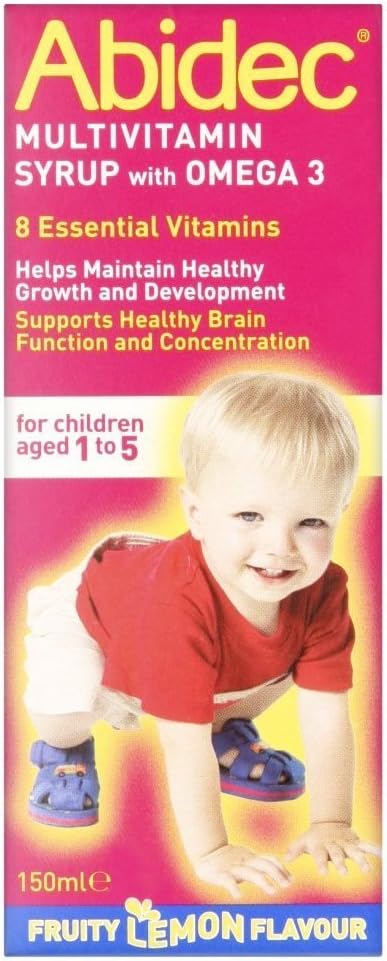 Abidec Multi-Vit + Omega 3 Syrup x 150ml