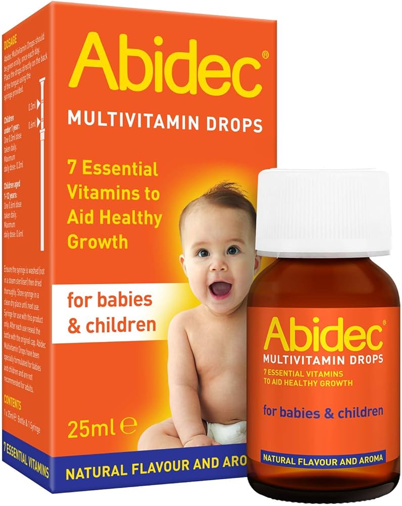 Abidec Multi-Vit Drops Baby & Children x 25ml