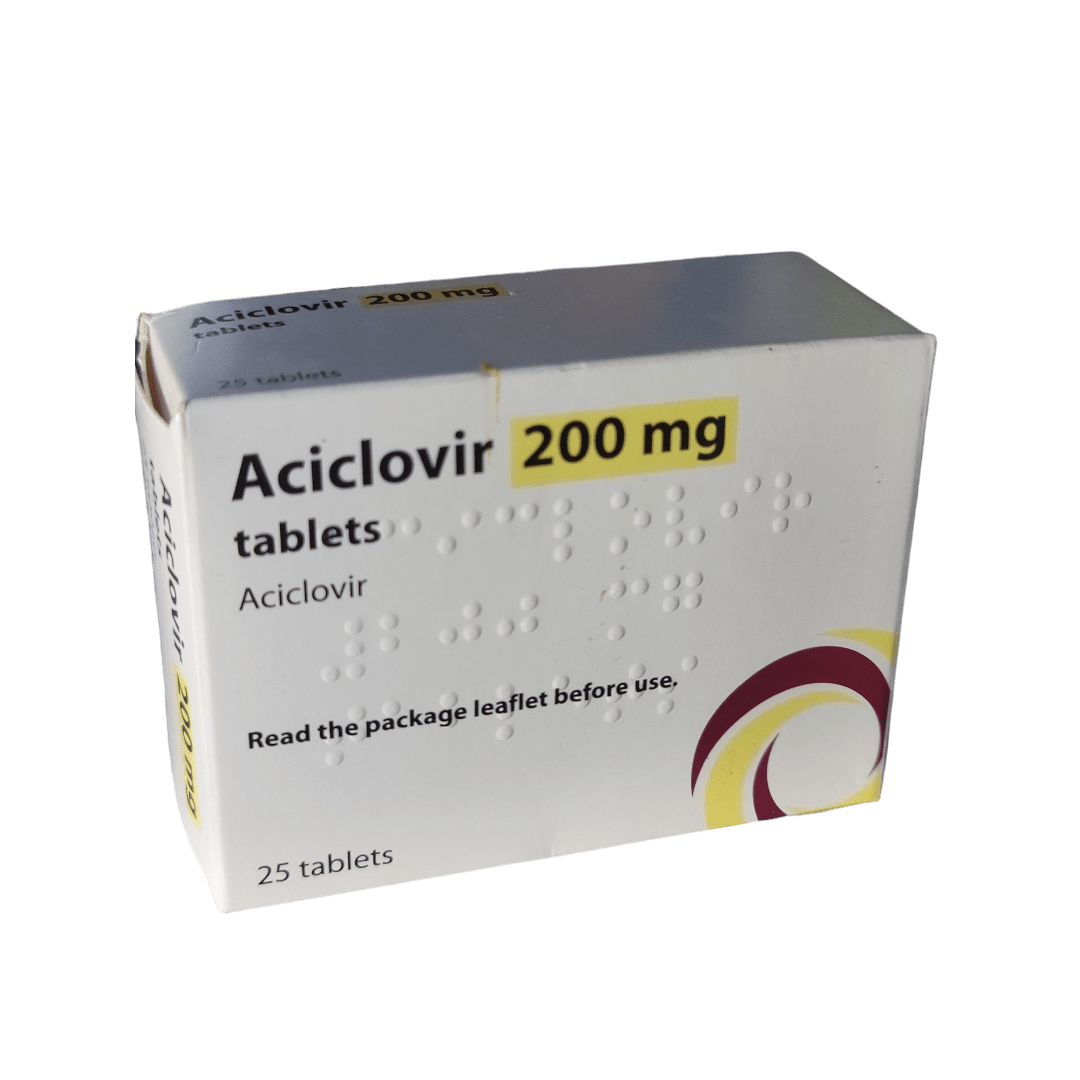 Aciclovir 200mg Tab x 25/Sunpharma