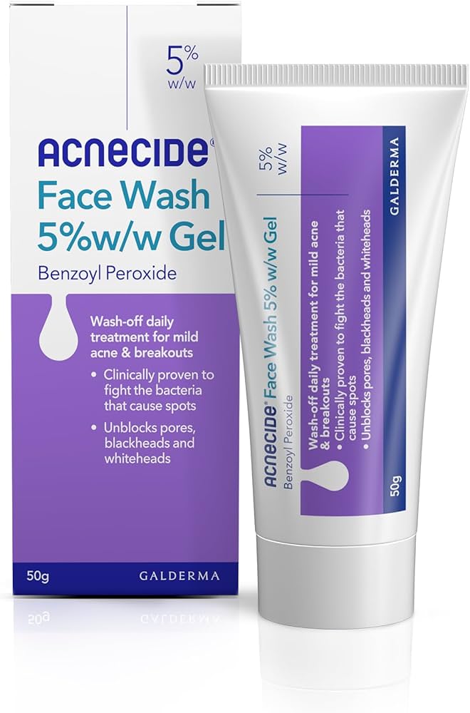 Acnecide Face Wash 5% Gel x 50g