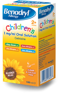 Benadryl allergy children's 2+ syrup x 120ml/McNei