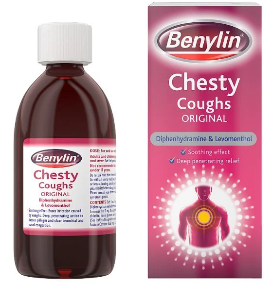 Benylin Chesty Cough Original x 150ml/ McN.