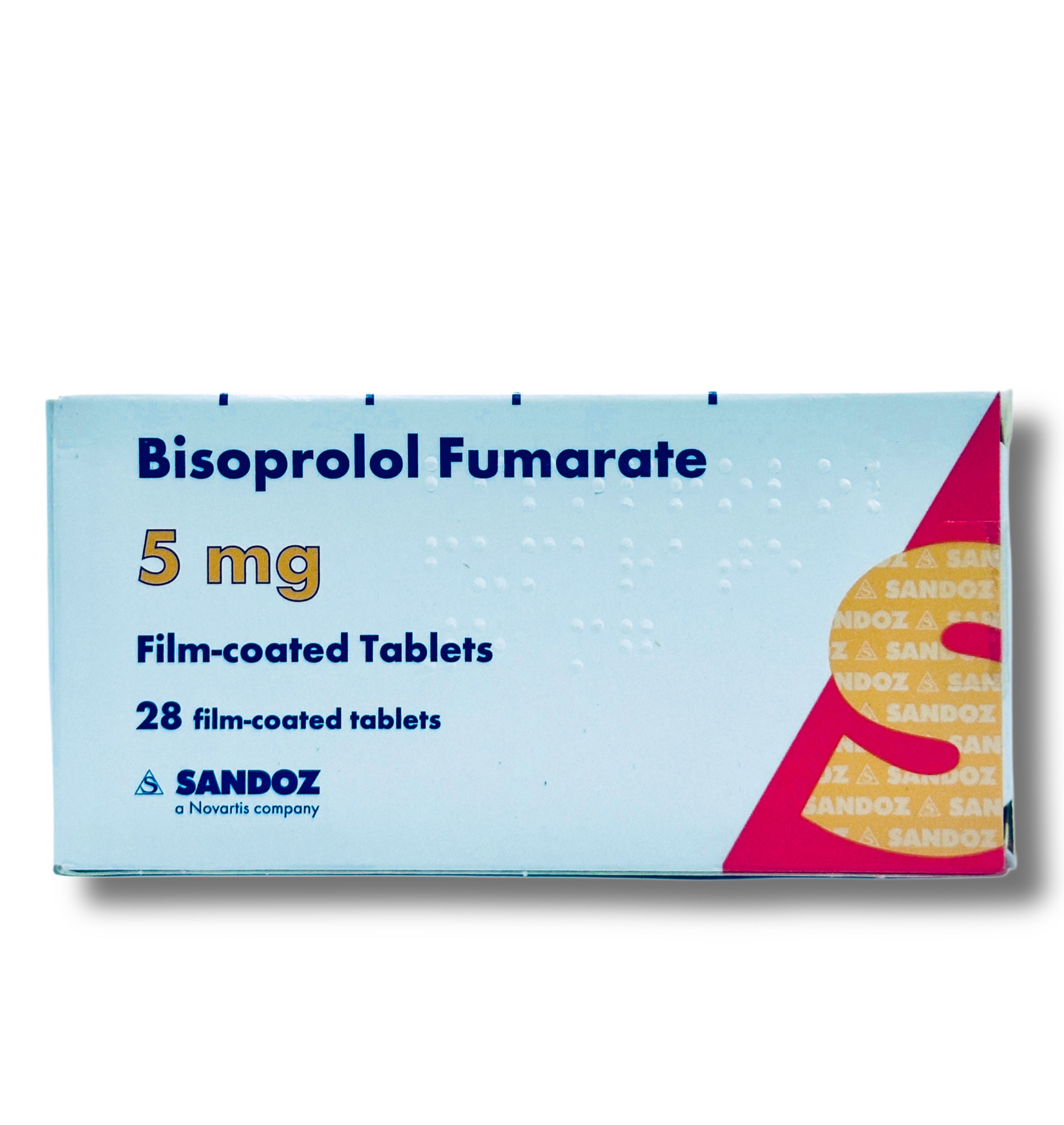 Bisoprolol 5mg tabs x 28/Sandoz