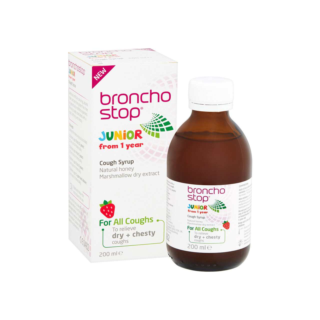 Bronchostop Juniour syrup x 120ml/Omega