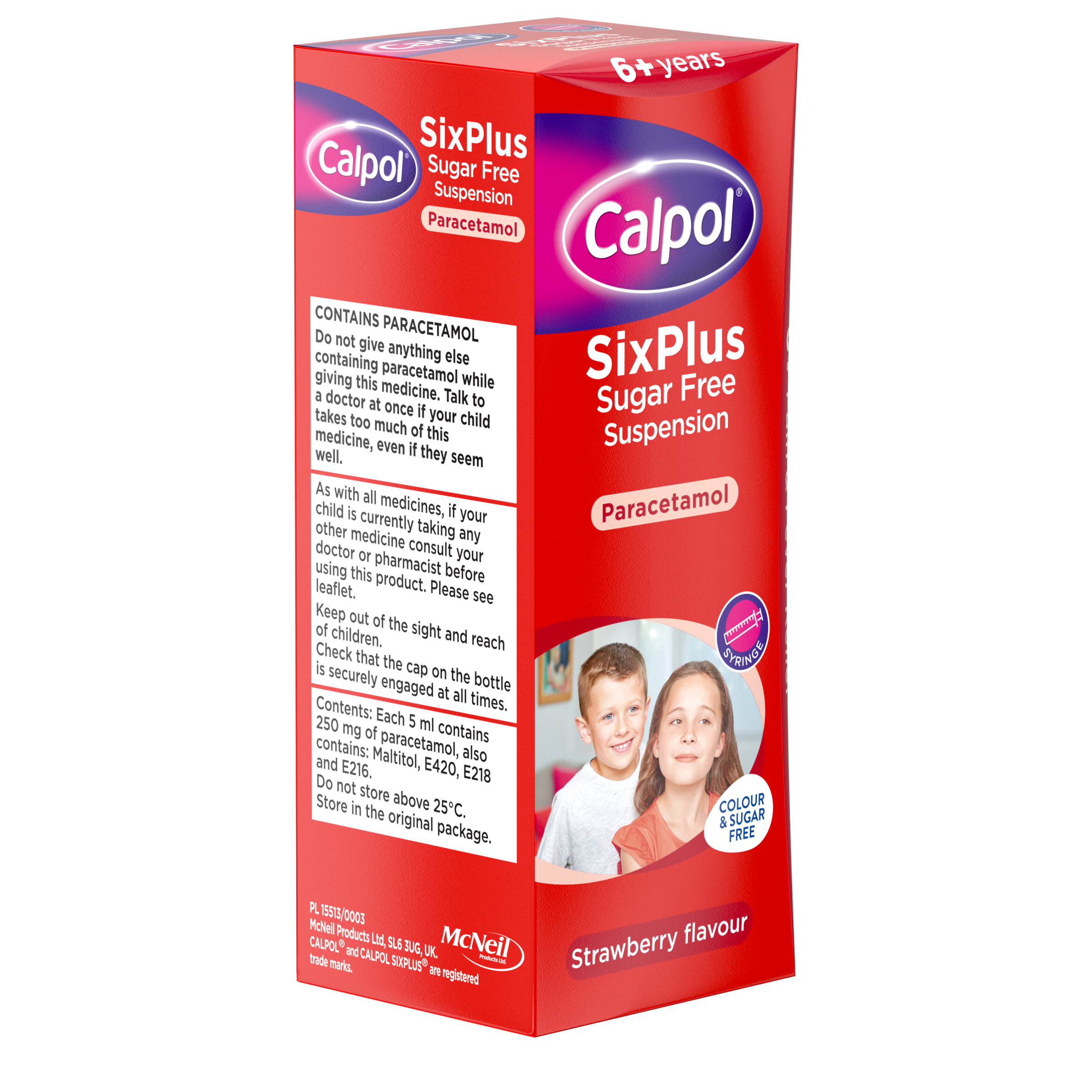 Calpol 6+ x  200ml /McNeil