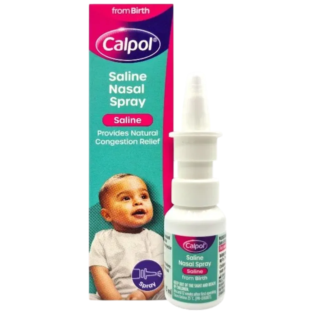 Calpol saline nasal spray x15ml /J&J