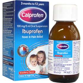 Calprofen Ibuprofen Suspension x 100ml