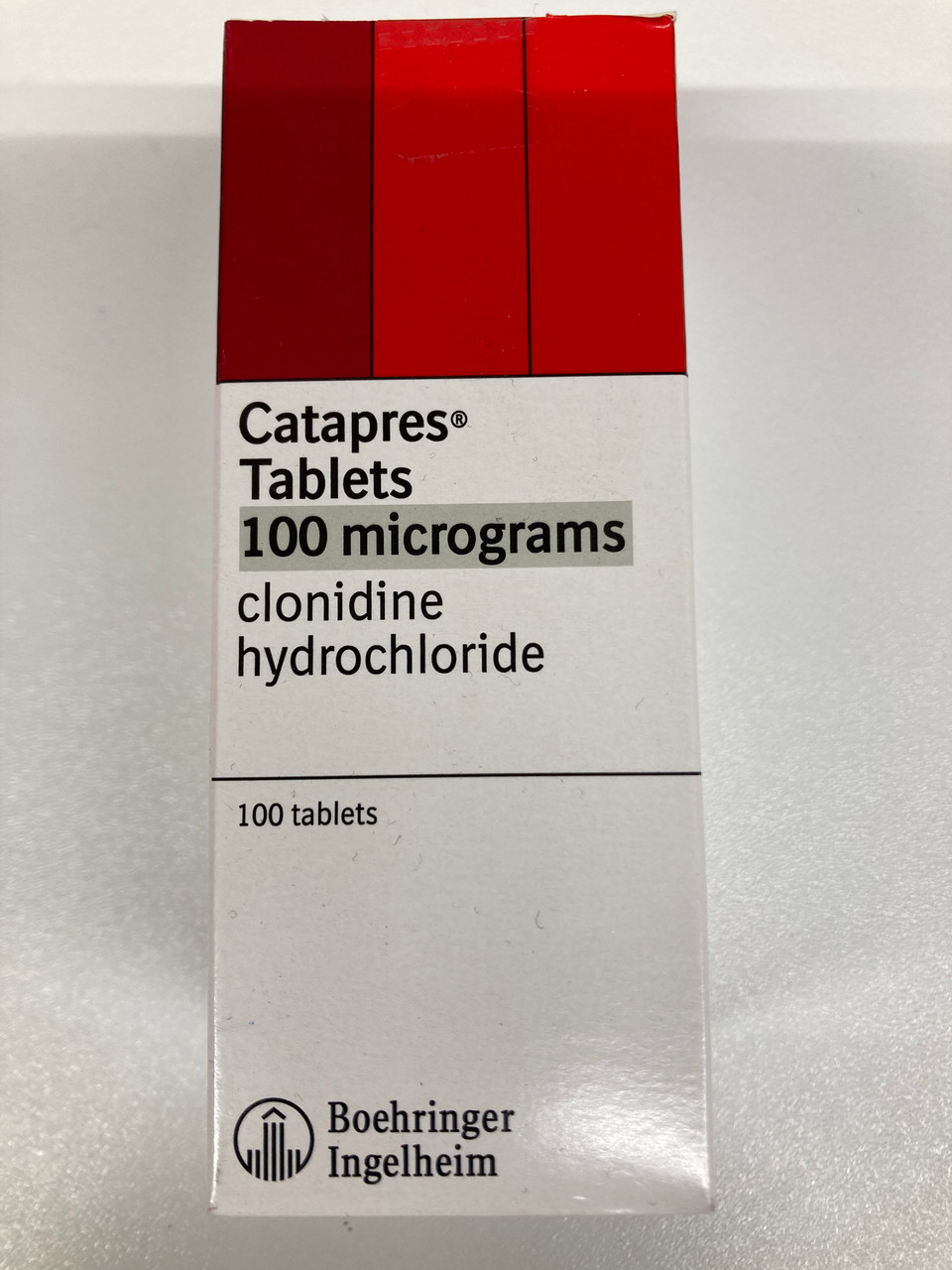 Catapres 100mcg tab x 100/Boehringer
