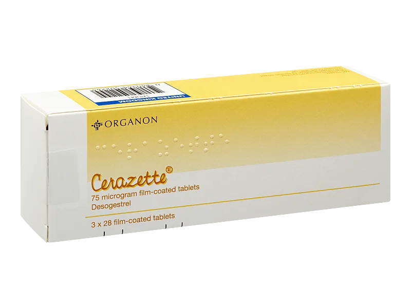 Cerazette (Desogestrel) 75mcg Tabs x 84