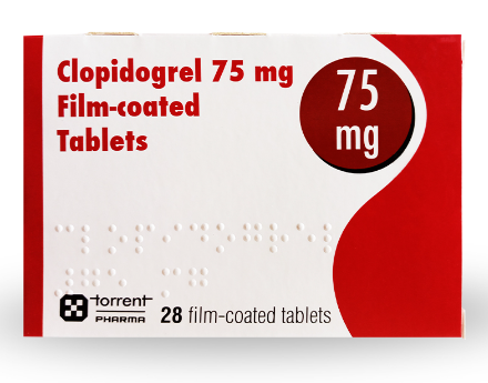 Clopidogrel 75mg x 28 /Torrent