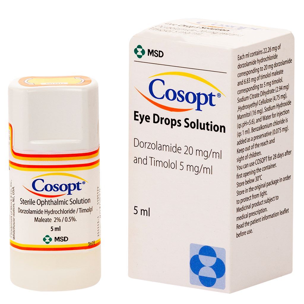 Cosopt eye drops x 5ml