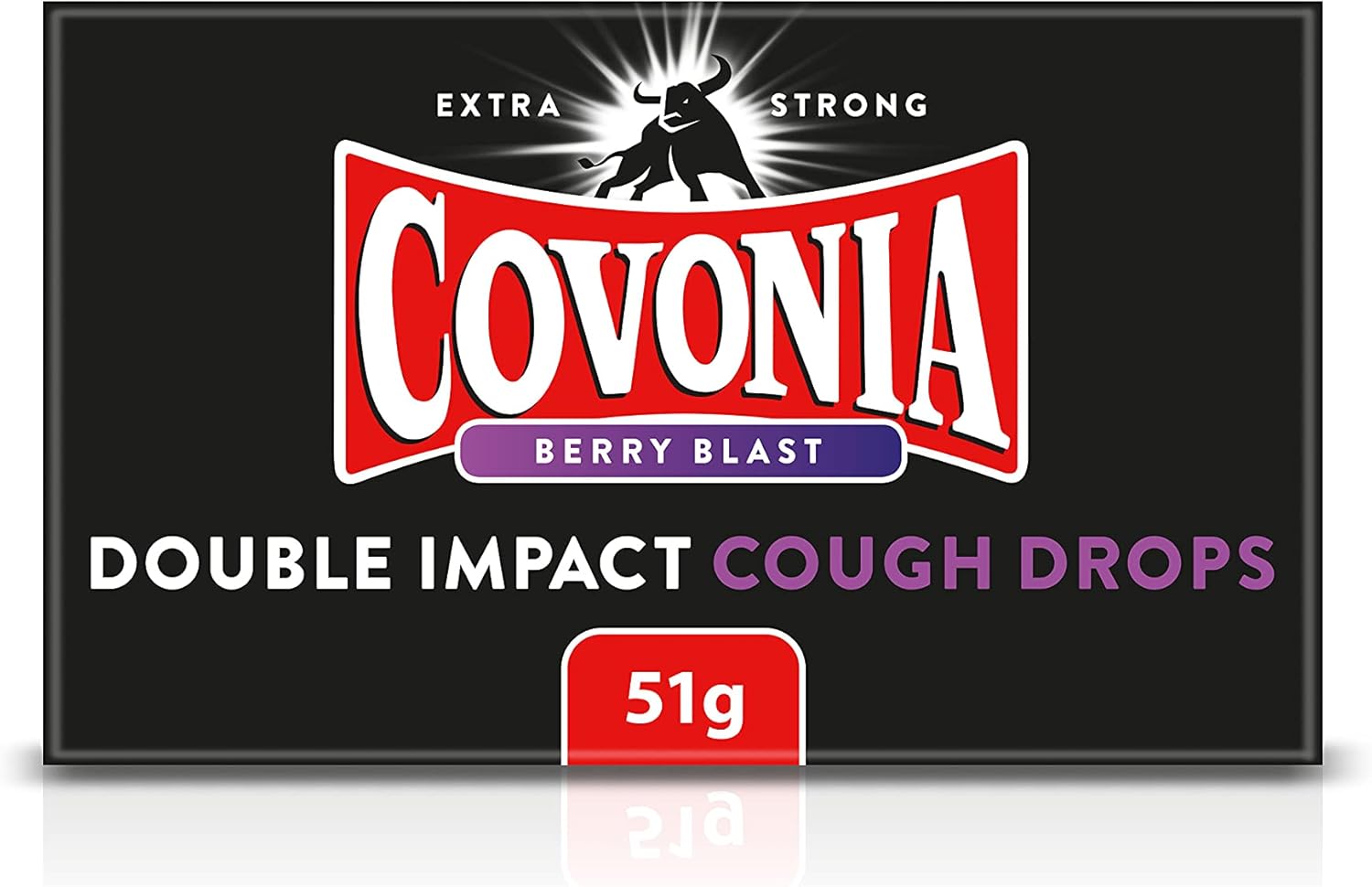 Covonia Double Impact Cough Drops Berry x 51g