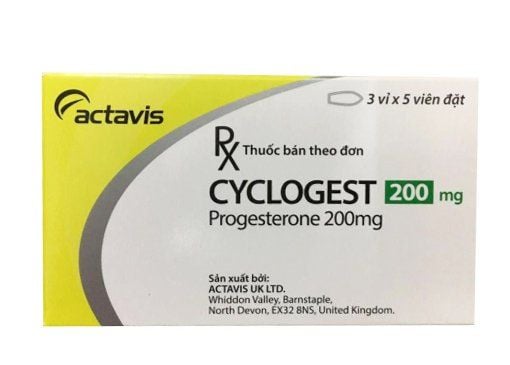 Cyclogest 200mg x 15s Actavis