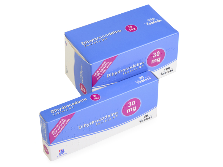 Dihydrocodeine 30mg tab x 100/Bristol