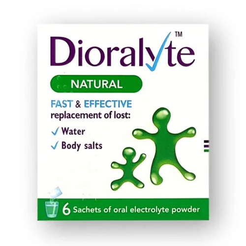 Dioralyte Natural Sachet x 6