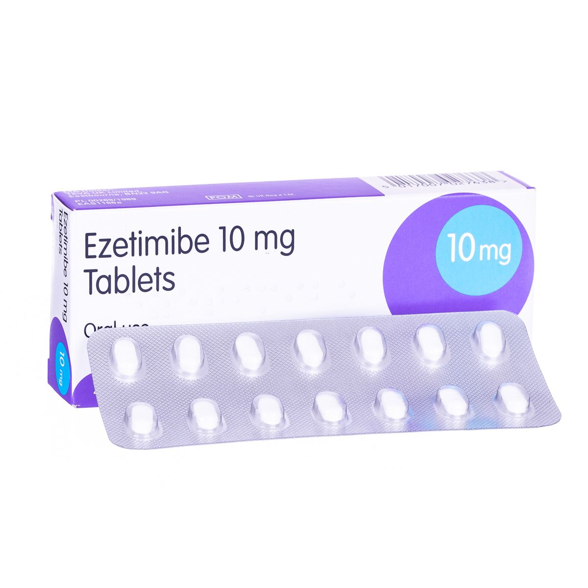 Ezetimibe 10mg Tab x 28/Teva