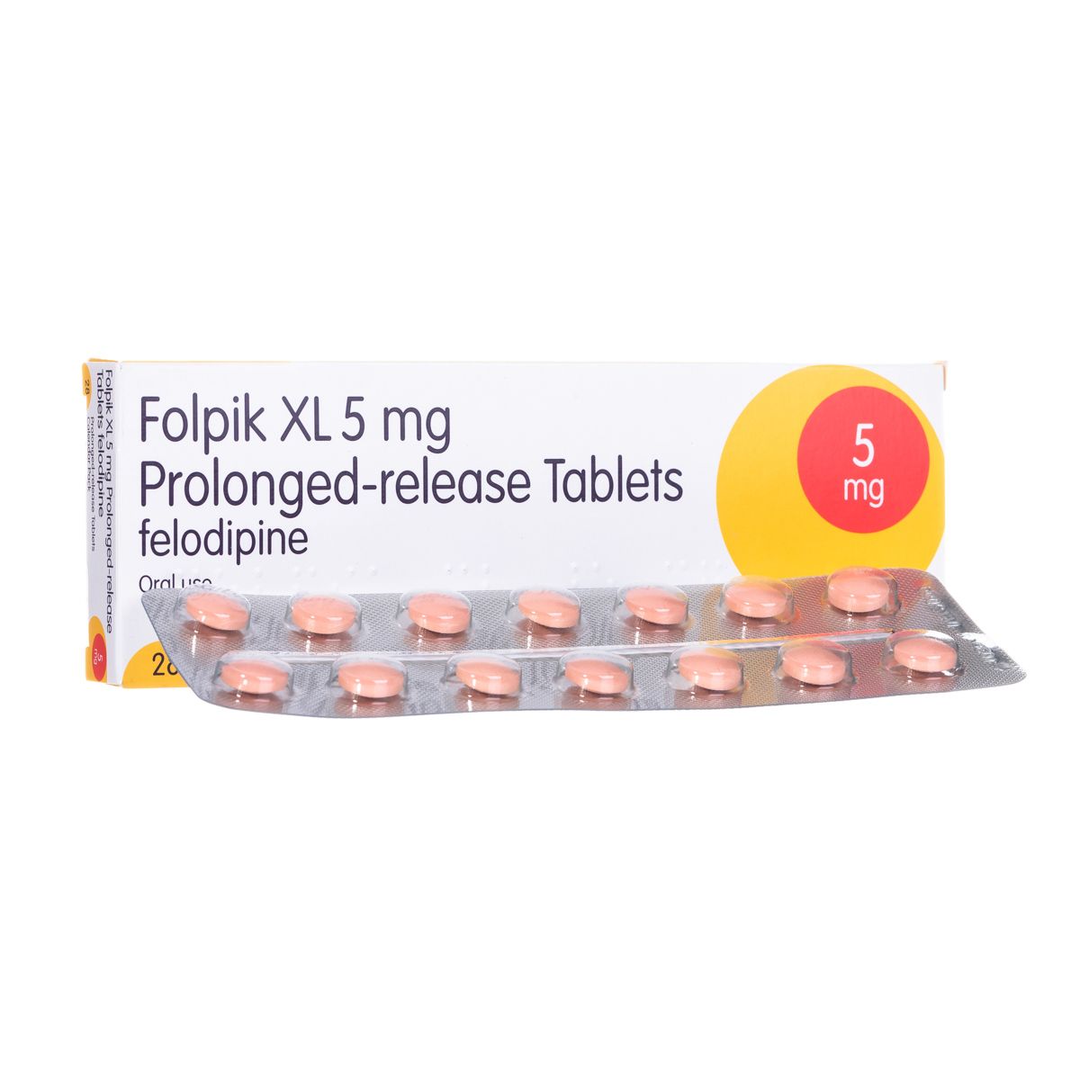 Felodipine XL 5mg Tabs x 28/Teva