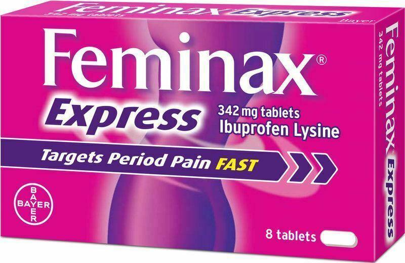Feminax express Caps x 8