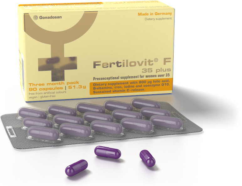 Fertilovit F35 plus caps x 90