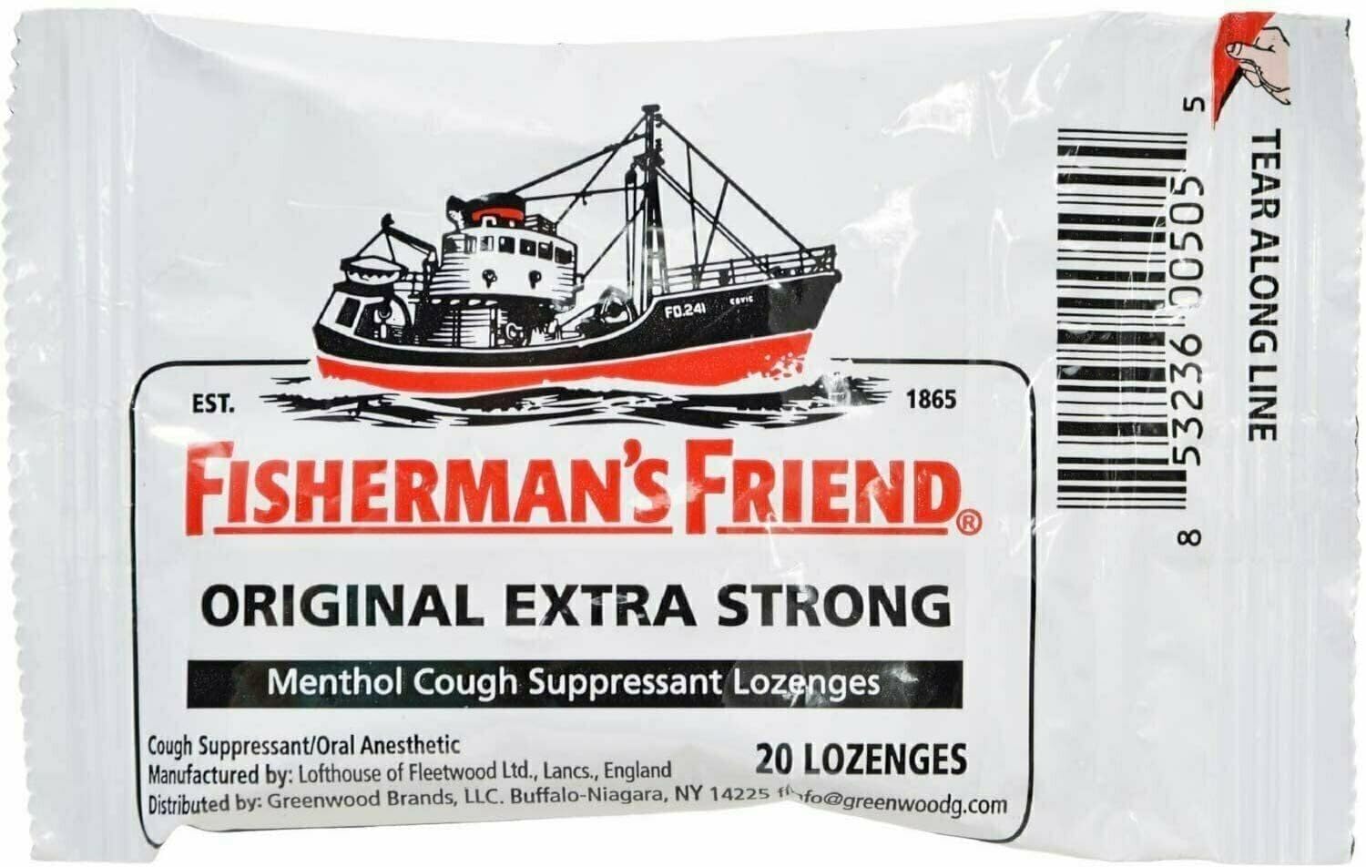 Fishermans Friend  Original Loz x 25G