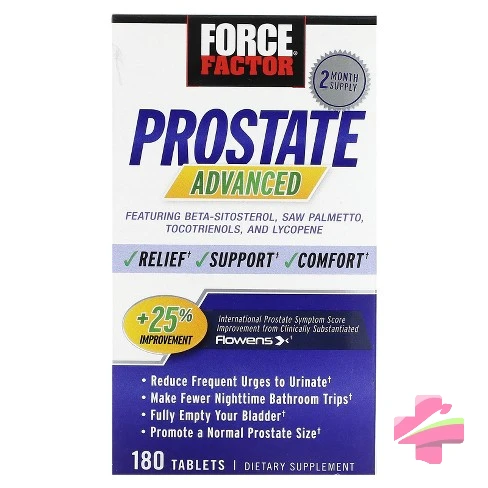 ForceFactor Prostate Advanced Tabs x 180