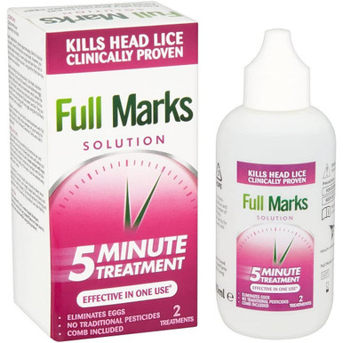 Full Marks Headlice Solution x 100ml