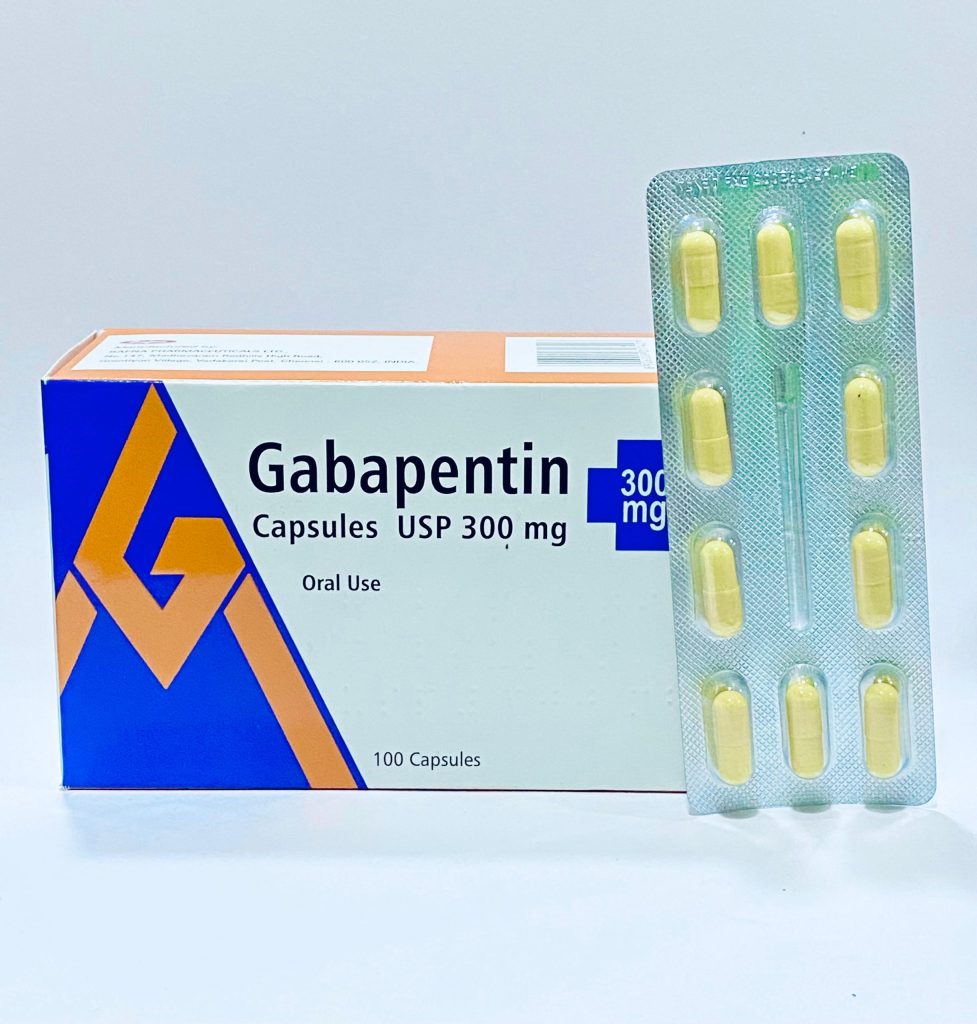 Gabapentin 300mg Caps x 100