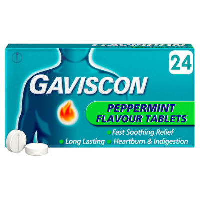 Gaviscon Peppermint tabs x 24
