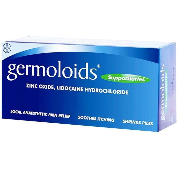 Germoloids Suppositories x 12