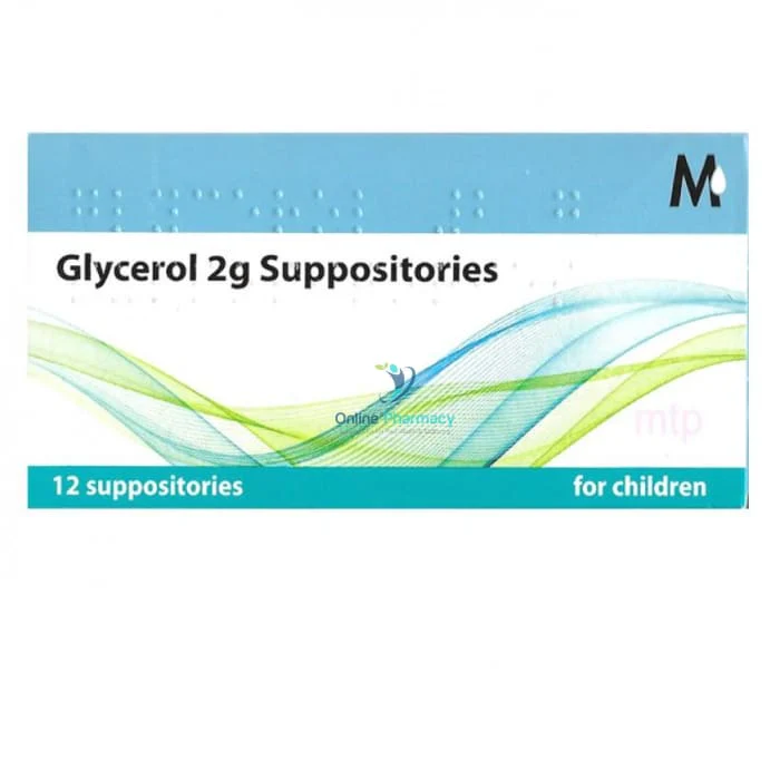 Glycerin 2g Child Supp x 10/Martindale