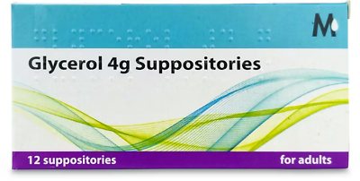Glycerin 4g Adult Supp x 10/Martindale