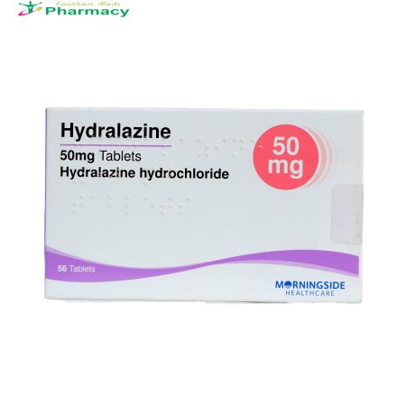 Hydralazine 50mg tabs x 56