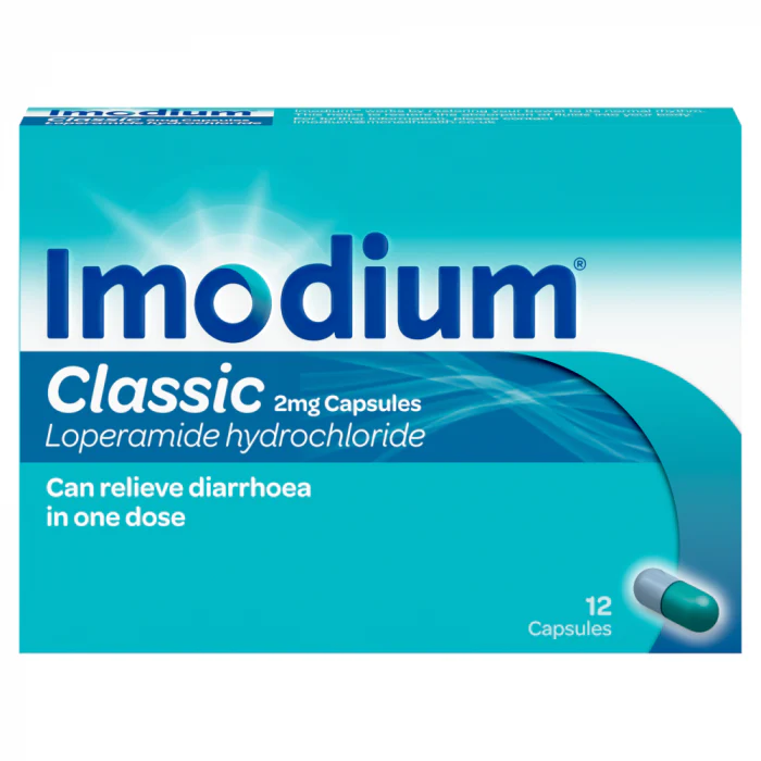 Imodium Original Classic 2mg Caps x 12